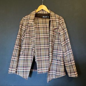 Plaid two piece suit!  PERFECT CONDITION!